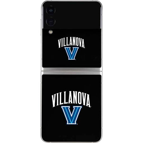 Villanova University V Black Galaxy Z Flip4 5G Skin
